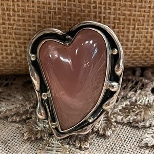 One of a kind sterling silver ring